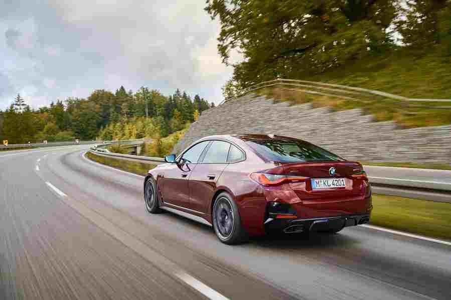 bmw 4 series gran coupe g26 2021 7124 109 Car A4 Photo Print