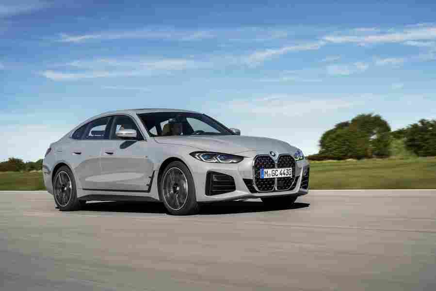 bmw 4 series gran coupe g26 2021 7124 11 Car A4 Photo Print