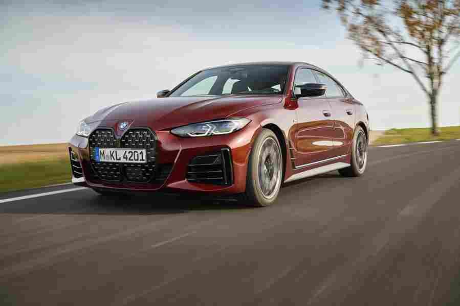 bmw 4 series gran coupe g26 2021 7124 110 Car A4 Photo Print