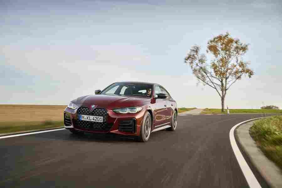 bmw 4 series gran coupe g26 2021 7124 111 Car A4 Photo Print