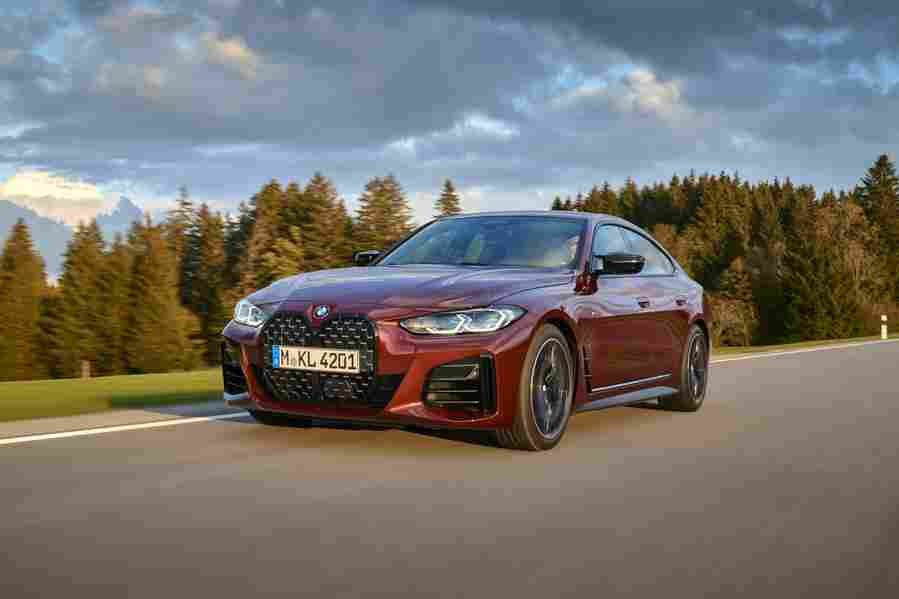bmw 4 series gran coupe g26 2021 7124 117 Car A4 Photo Print