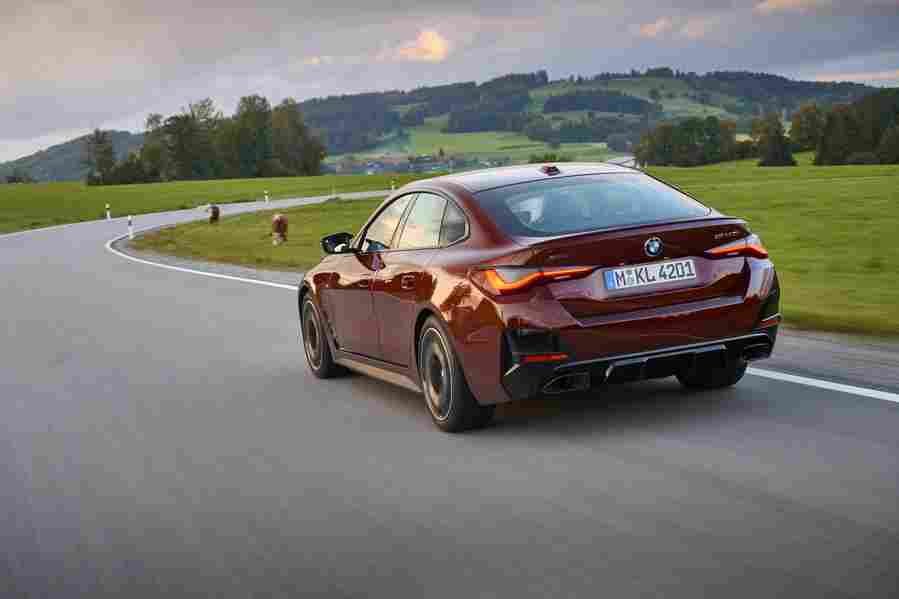 bmw 4 series gran coupe g26 2021 7124 118 Car A4 Photo Print