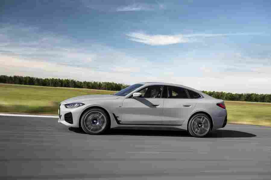 bmw 4 series gran coupe g26 2021 7124 12 Car A4 Photo Print