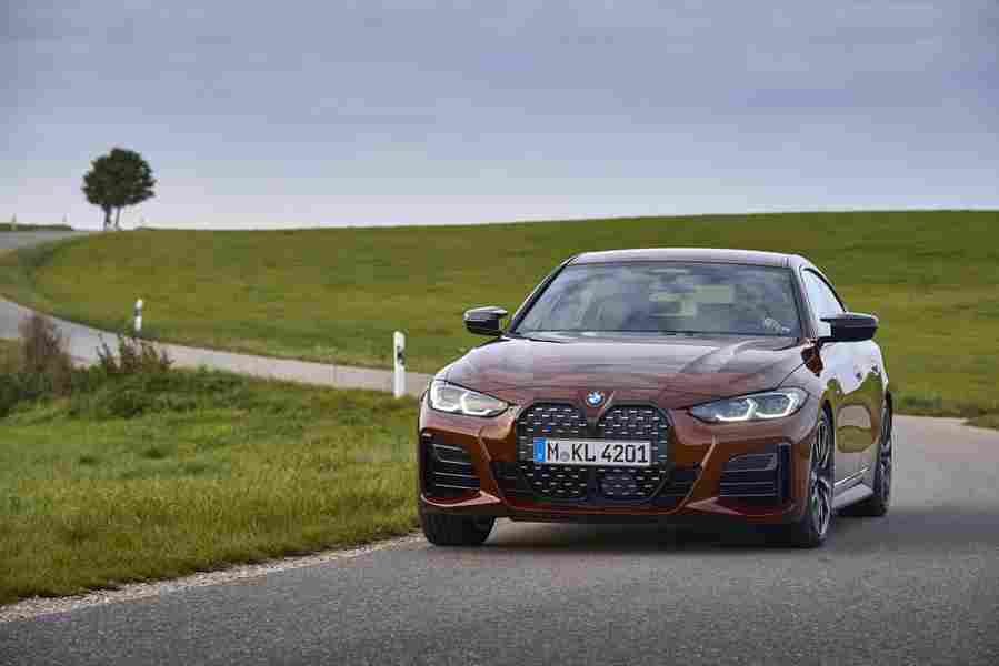 bmw 4 series gran coupe g26 2021 7124 123 Car A4 Photo Print