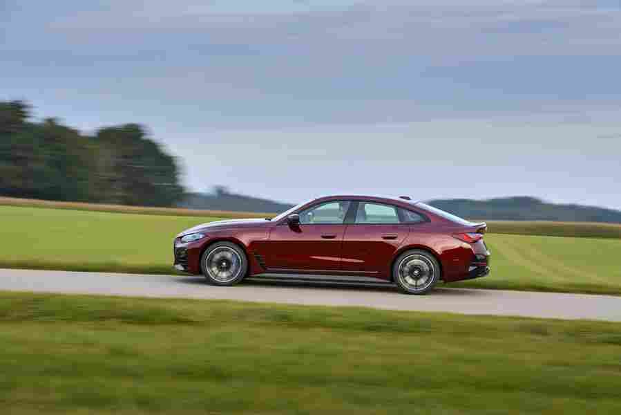 bmw 4 series gran coupe g26 2021 7124 129 Car A4 Photo Print