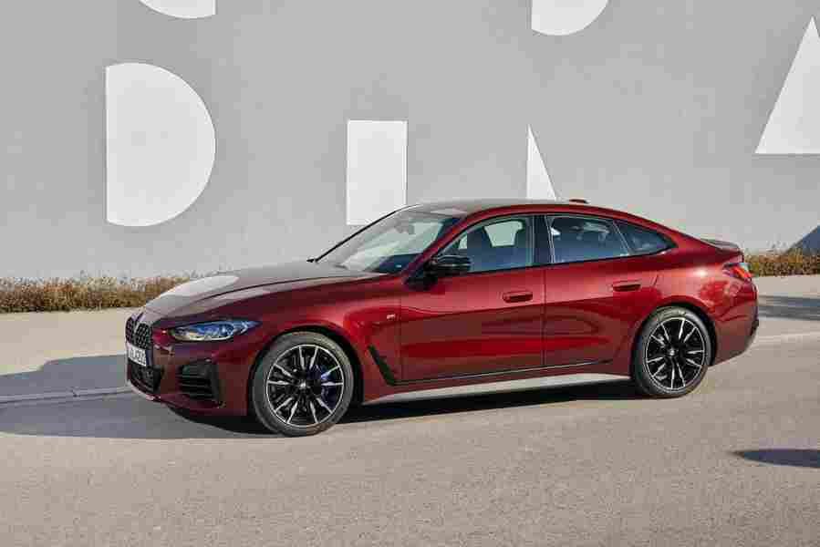 bmw 4 series gran coupe g26 2021 7124 137 Car A4 Photo Print