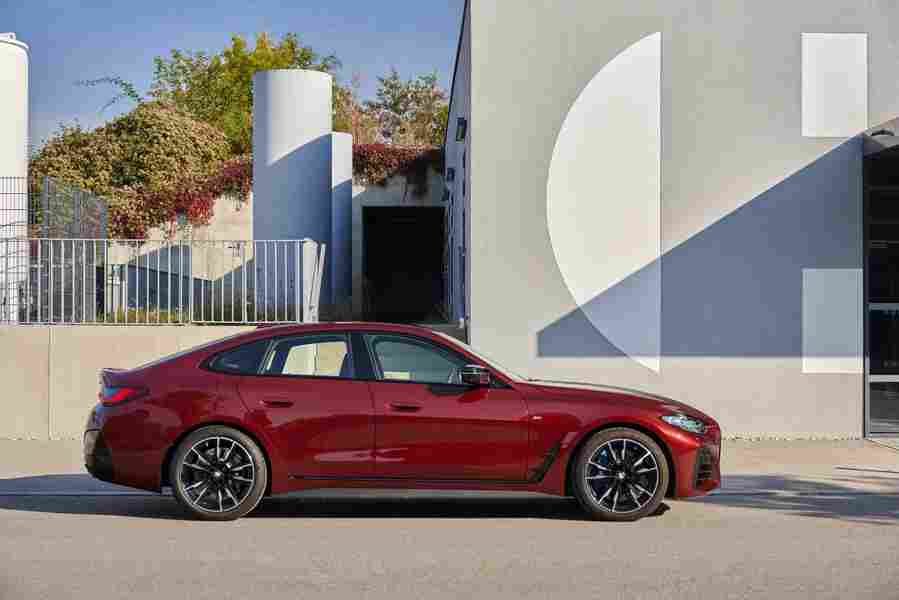 bmw 4 series gran coupe g26 2021 7124 140 Car A4 Photo Print