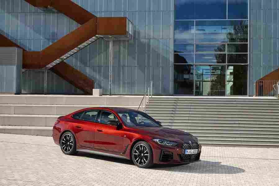 bmw 4 series gran coupe g26 2021 7124 143 Car A4 Photo Print