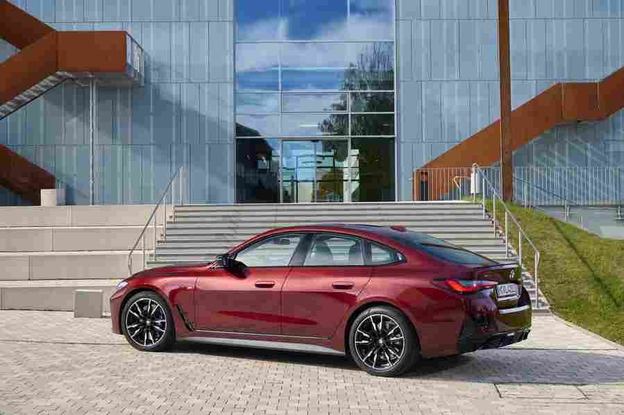 bmw 4 series gran coupe g26 2021 7124 144 Car A4 Photo Print