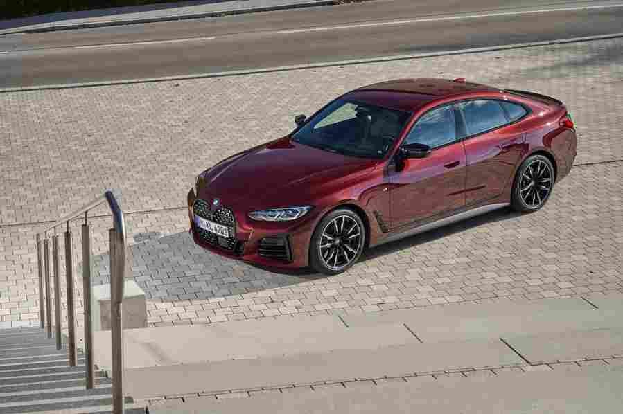 bmw 4 series gran coupe g26 2021 7124 145 Car A4 Photo Print