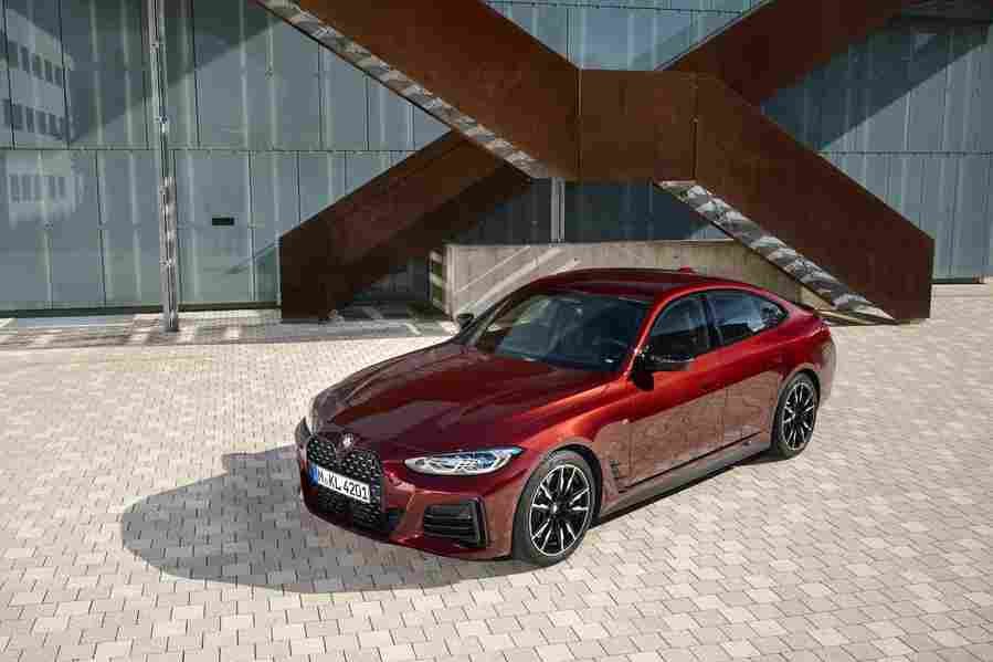 bmw 4 series gran coupe g26 2021 7124 154 Car A4 Photo Print