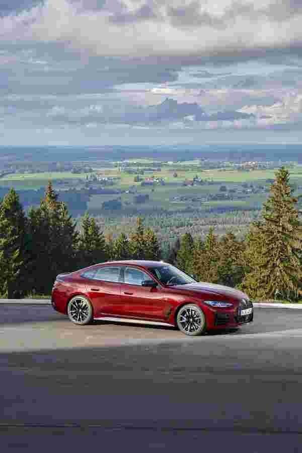 bmw 4 series gran coupe g26 2021 7124 157 Car A4 Photo Print