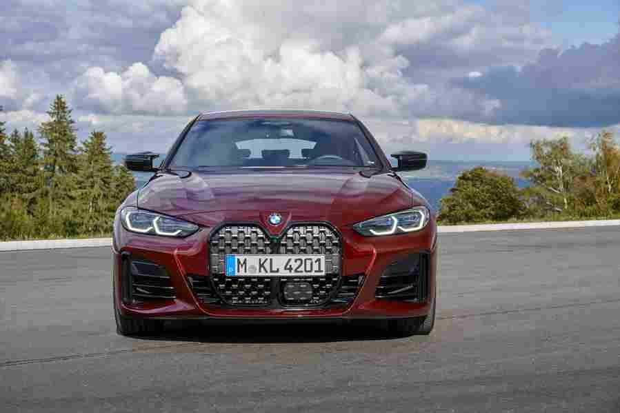 bmw 4 series gran coupe g26 2021 7124 159 Car A4 Photo Print