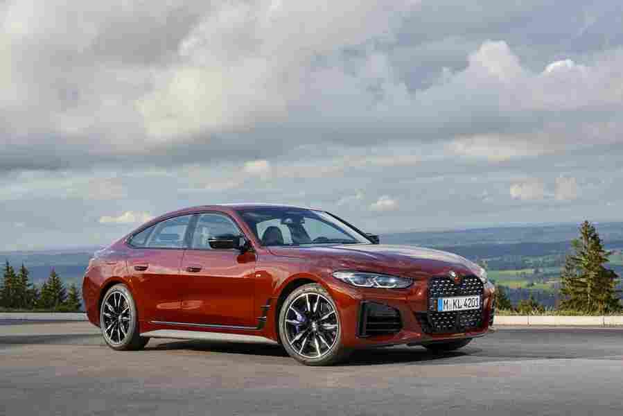 bmw 4 series gran coupe g26 2021 7124 160 Car A4 Photo Print