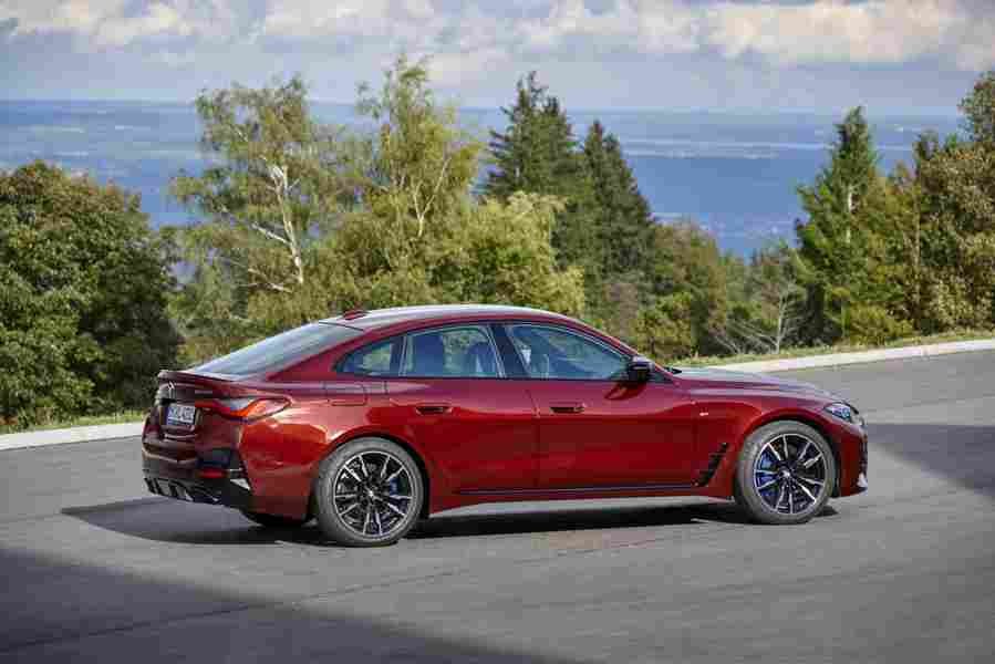 bmw 4 series gran coupe g26 2021 7124 164 Car A4 Photo Print