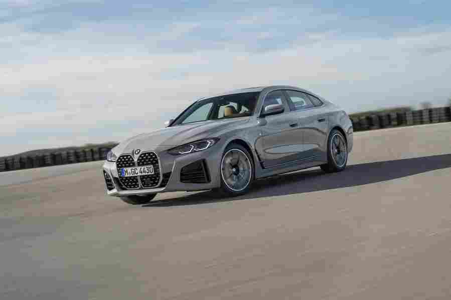 bmw 4 series gran coupe g26 2021 7124 17 Car A4 Photo Print