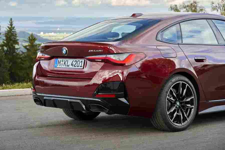 bmw 4 series gran coupe g26 2021 7124 173 Car A4 Photo Print