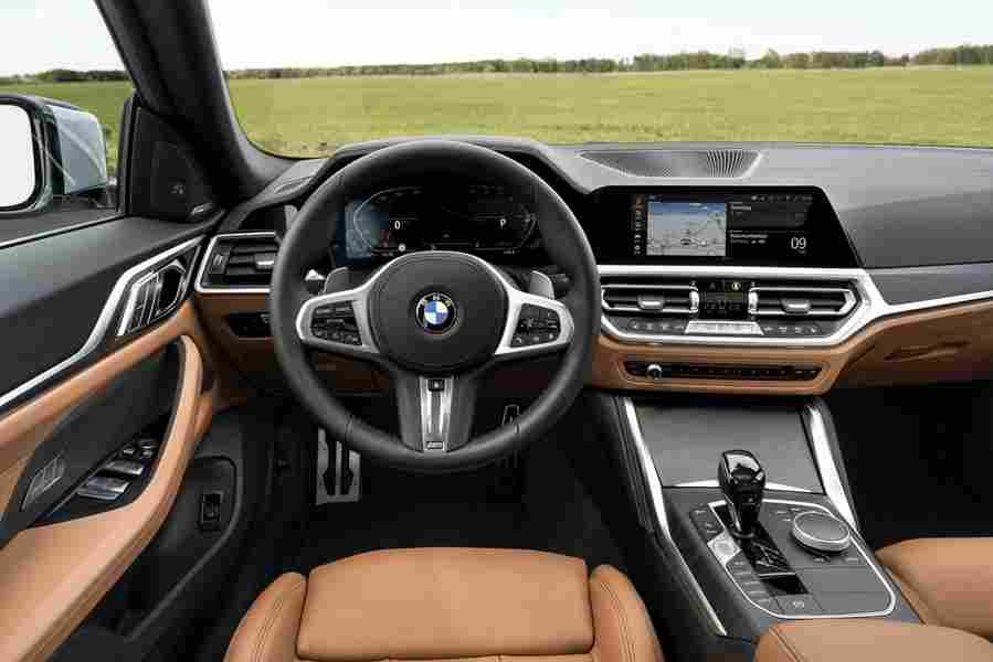bmw 4 series gran coupe g26 2021 7124 2 Car A4 Photo Print