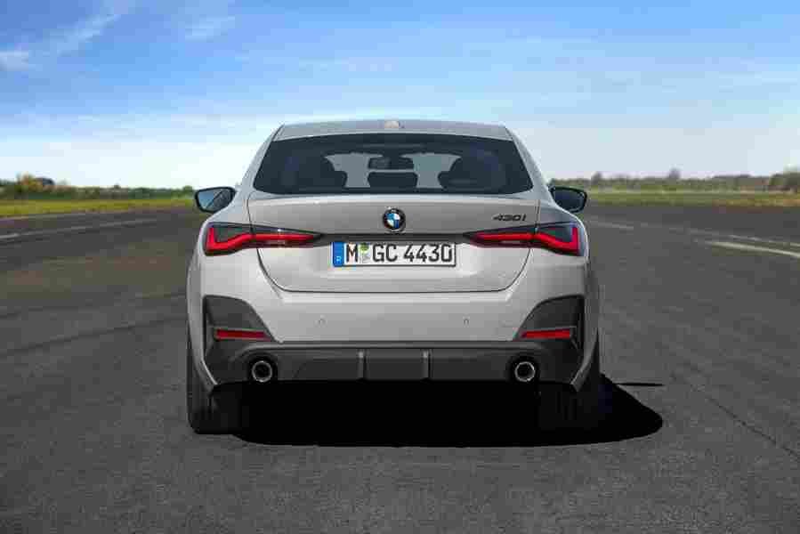 bmw 4 series gran coupe g26 2021 7124 22 Car A4 Photo Print