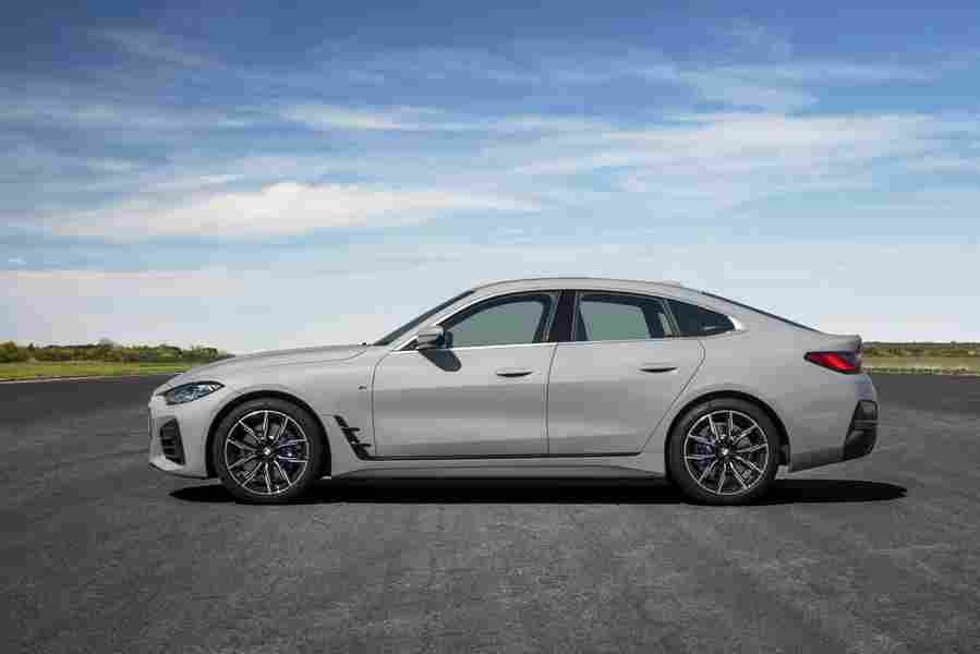 bmw 4 series gran coupe g26 2021 7124 23 Car A4 Photo Print