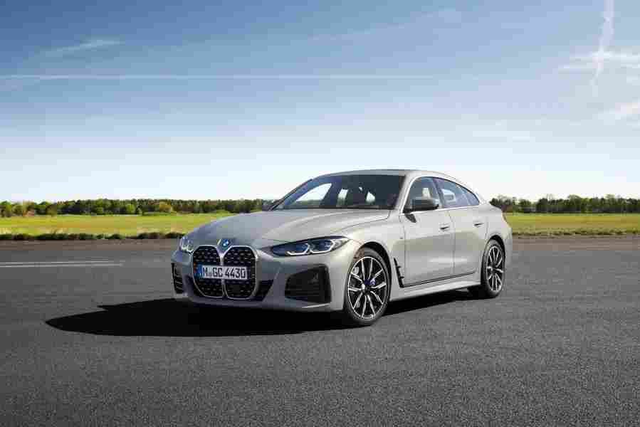bmw 4 series gran coupe g26 2021 7124 24 Car A4 Photo Print