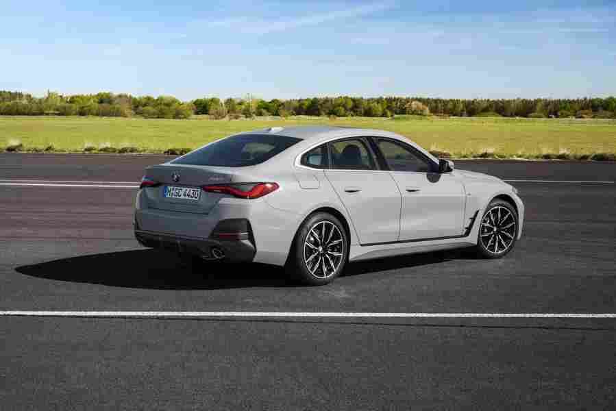bmw 4 series gran coupe g26 2021 7124 25 Car A4 Photo Print