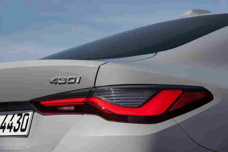 bmw 4 series gran coupe g26 2021 7124 27 Car A4 Photo Print