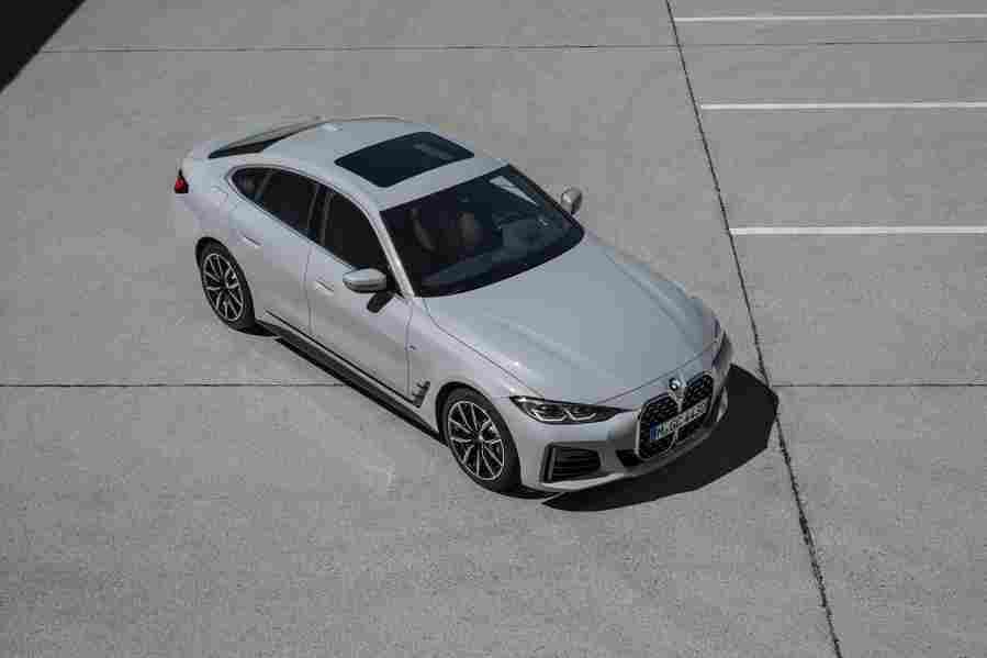 bmw 4 series gran coupe g26 2021 7124 29 Car A4 Photo Print
