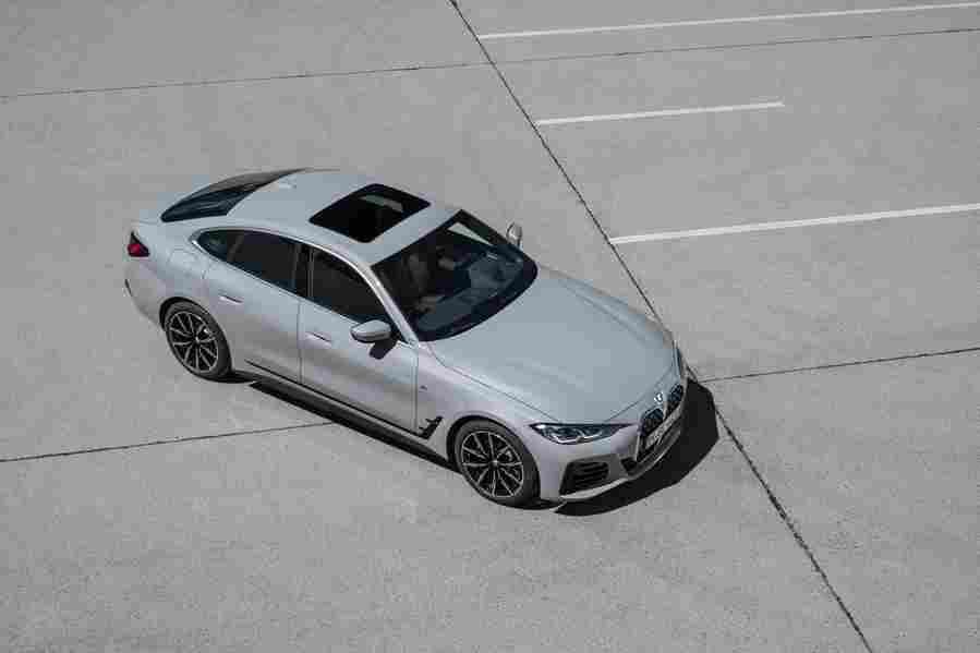bmw 4 series gran coupe g26 2021 7124 31 Car A4 Photo Print