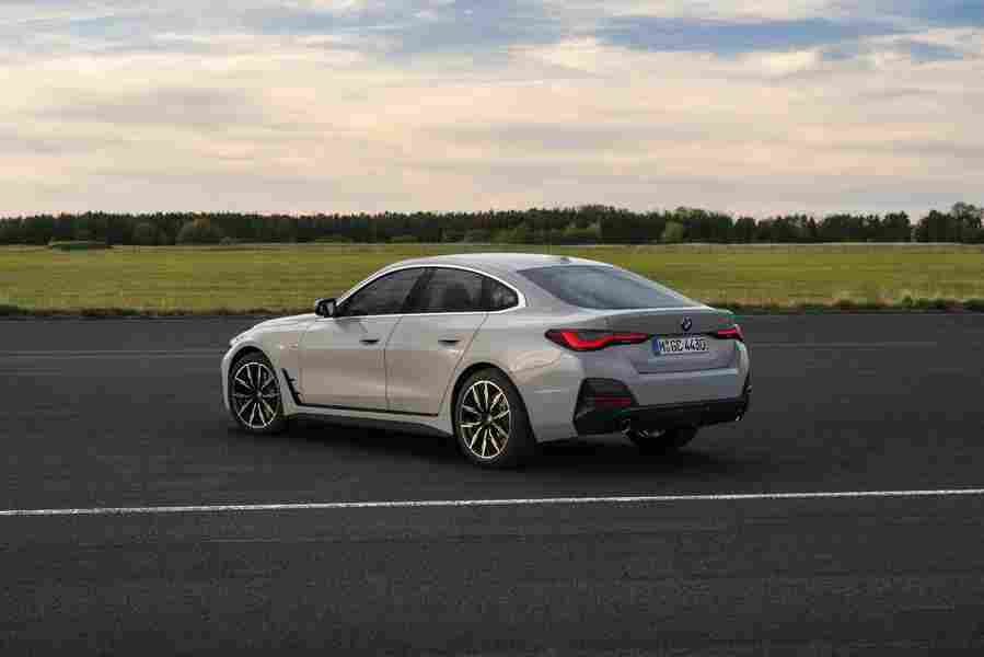 bmw 4 series gran coupe g26 2021 7124 36 Car A4 Photo Print