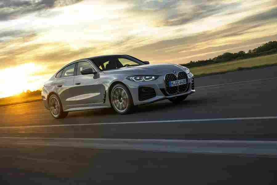 bmw 4 series gran coupe g26 2021 7124 37 Car A4 Photo Print