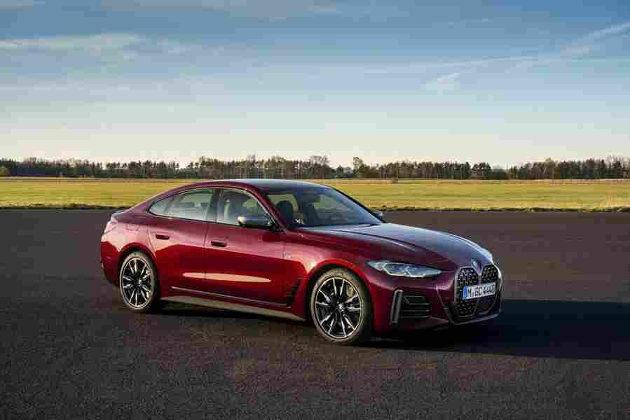 bmw 4 series gran coupe g26 2021 7124 40 Car A4 Photo Print