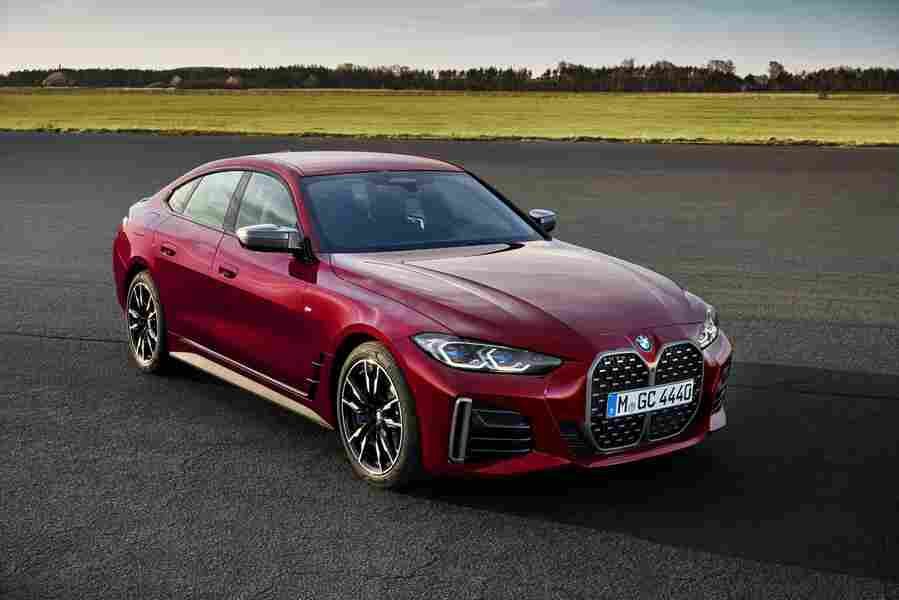 bmw 4 series gran coupe g26 2021 7124 44 Car A4 Photo Print