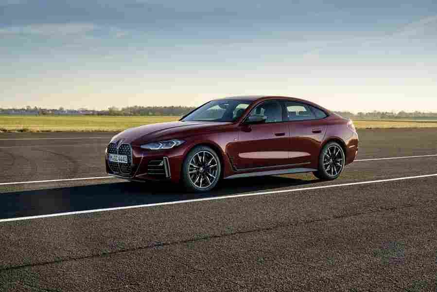 bmw 4 series gran coupe g26 2021 7124 47 Car A4 Photo Print