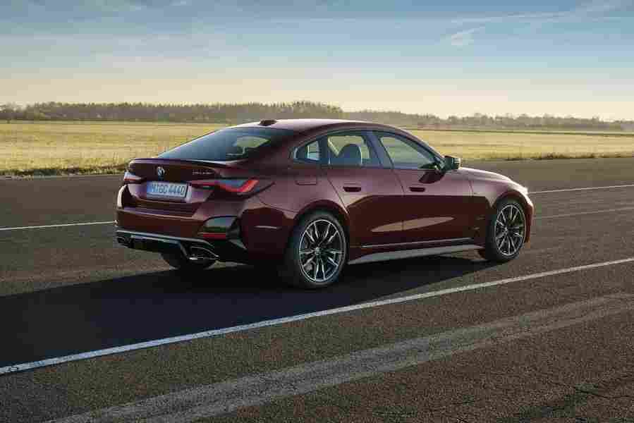 bmw 4 series gran coupe g26 2021 7124 48 Car A4 Photo Print