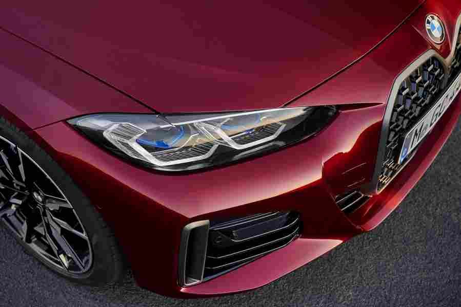 bmw 4 series gran coupe g26 2021 7124 50 Car A4 Photo Print