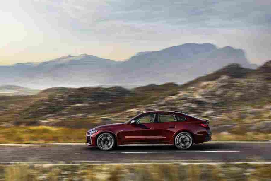 bmw 4 series gran coupe g26 2021 7124 57 Car A4 Photo Print