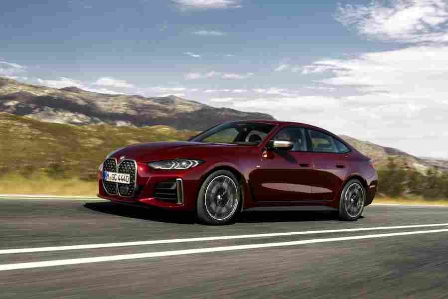 bmw 4 series gran coupe g26 2021 7124 58 Car A4 Photo Print