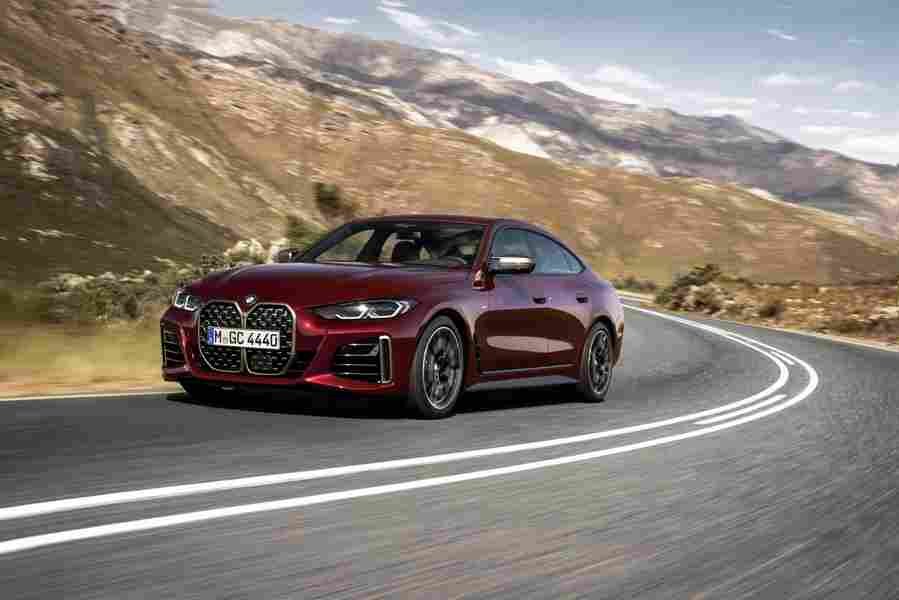 bmw 4 series gran coupe g26 2021 7124 59 Car A4 Photo Print