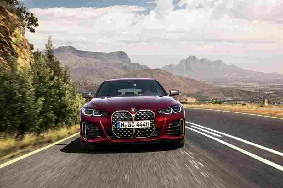 bmw 4 series gran coupe g26 2021 7124 60 Car A4 Photo Print