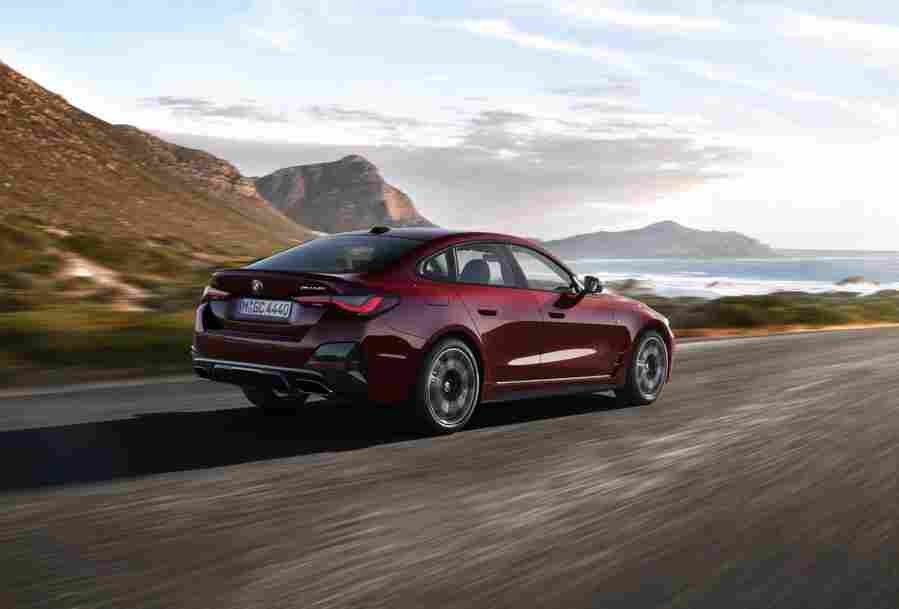 bmw 4 series gran coupe g26 2021 7124 62 Car A4 Photo Print