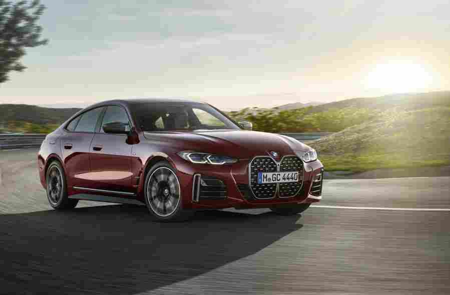 bmw 4 series gran coupe g26 2021 7124 66 Car A4 Photo Print