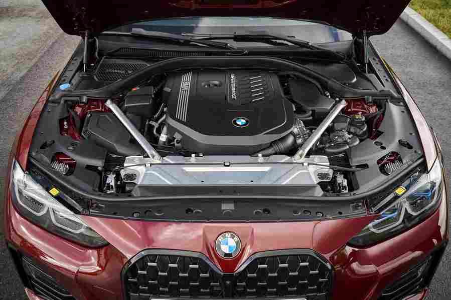 bmw 4 series gran coupe g26 2021 7124 67 Car A4 Photo Print