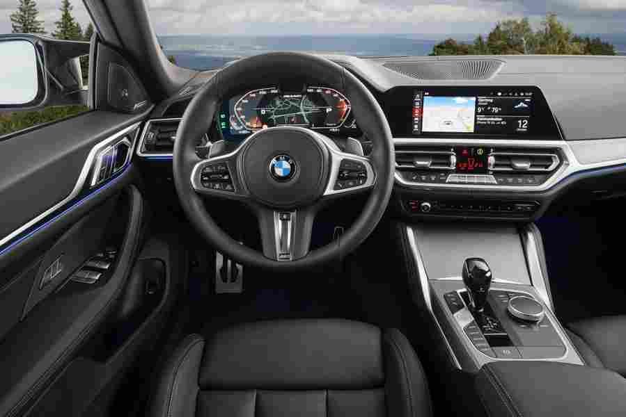 bmw 4 series gran coupe g26 2021 7124 76 Car A4 Photo Print
