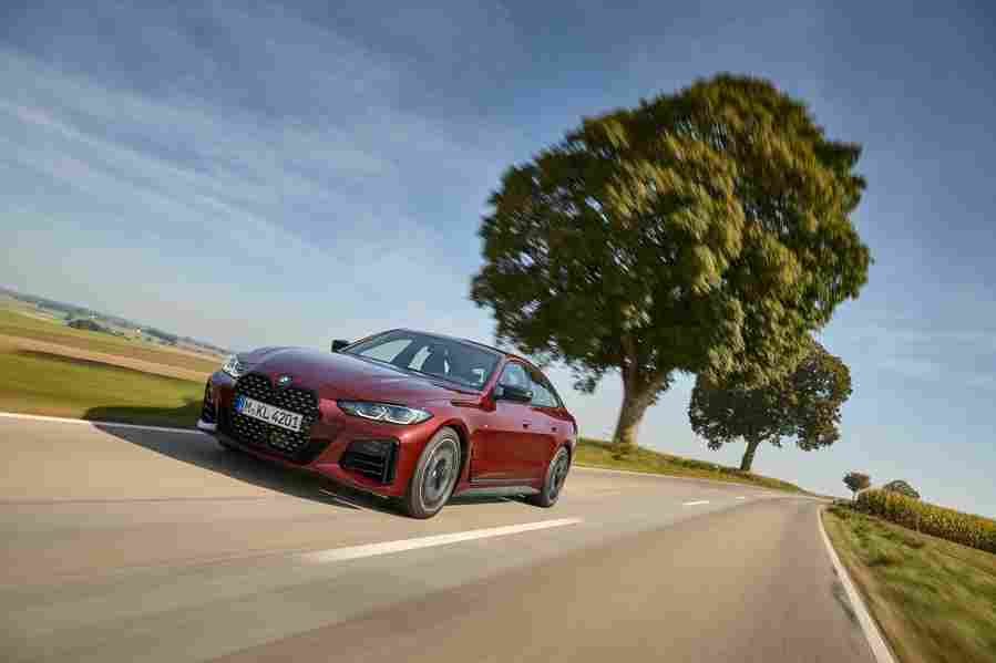 bmw 4 series gran coupe g26 2021 7124 95 Car A4 Photo Print