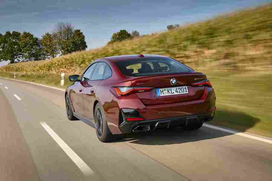 bmw 4 series gran coupe g26 2021 7124 98 Car A4 Photo Print