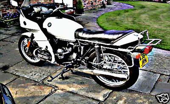 bmw 650 rt motorbike A4 Photo Print