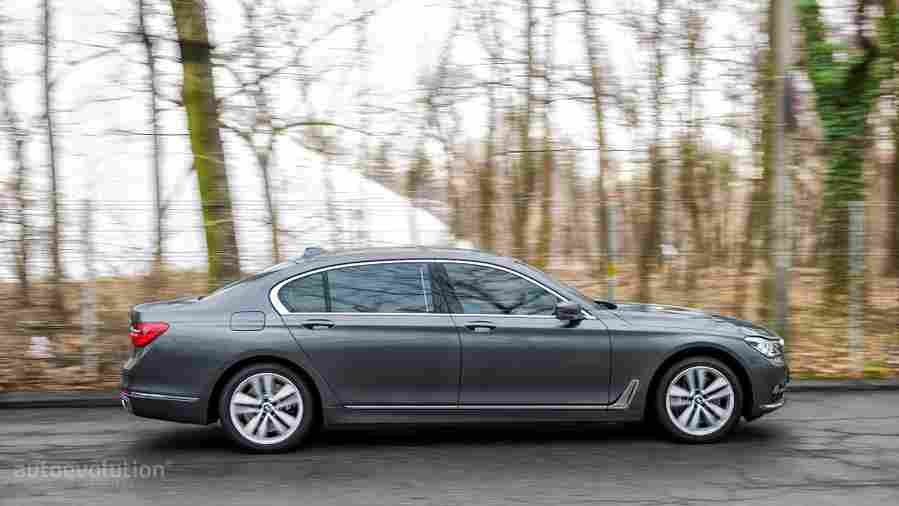 bmw 750li xdrive 2016 1 Car A4 Photo Print