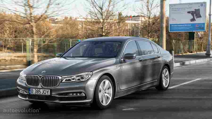 bmw 750li xdrive 2016 107 Car A4 Photo Print