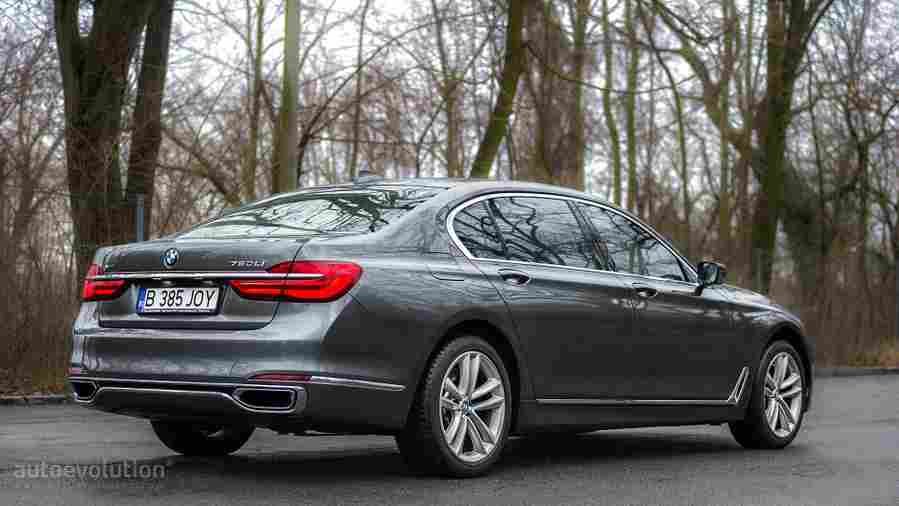 bmw 750li xdrive 2016 14 Car A4 Photo Print